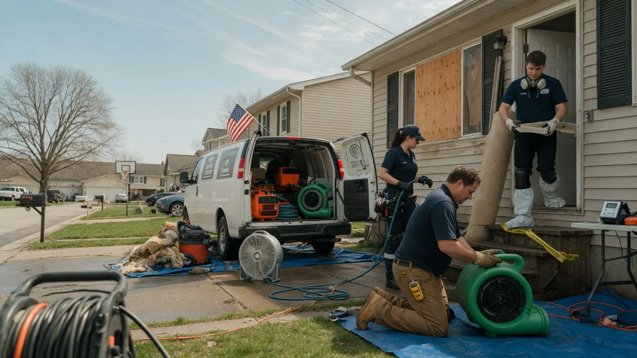 Water Damage Restoration in Sasakwa, OK near me